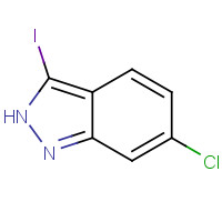 503045-59-8 6-chloro-3-iodo-2H-indazole chemical structure