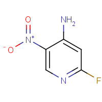 60186-19-8 2-fluoro-5-nitropyridin-4-amine chemical structure