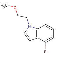 903499-26-3 4-bromo-1-(2-methoxyethyl)indole chemical structure