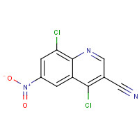 915369-46-9 4,8-dichloro-6-nitroquinoline-3-carbonitrile chemical structure