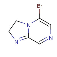 1449117-44-5 5-bromo-2,3-dihydroimidazo[1,2-a]pyrazine chemical structure