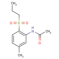 1240288-72-5 N-(5-methyl-2-propylsulfonylphenyl)acetamide chemical structure