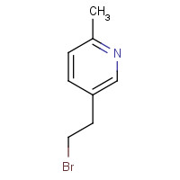 1147893-28-4 5-(2-bromoethyl)-2-methylpyridine chemical structure