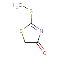20949-66-0 2-methylsulfanyl-1,3-thiazol-4-one chemical structure