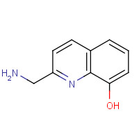 17018-81-4 2-(aminomethyl)quinolin-8-ol chemical structure