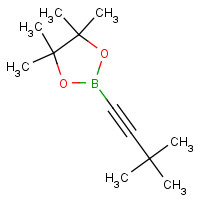 159087-41-9 2-(3,3-dimethylbut-1-ynyl)-4,4,5,5-tetramethyl-1,3,2-dioxaborolane chemical structure