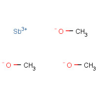 29671-18-9 antimony(3+);methanolate chemical structure
