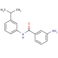1039873-39-6 3-amino-N-(3-propan-2-ylphenyl)benzamide chemical structure
