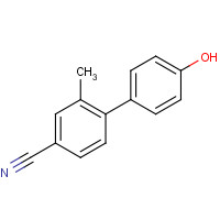 149505-48-6 4-(4-hydroxyphenyl)-3-methylbenzonitrile chemical structure
