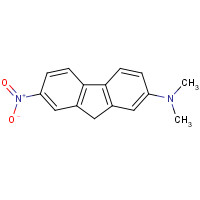 19221-04-6 N,N-dimethyl-7-nitro-9H-fluoren-2-amine chemical structure
