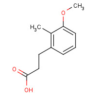 28596-55-6 3-(3-methoxy-2-methylphenyl)propanoic acid chemical structure