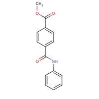 3814-10-6 methyl 4-(phenylcarbamoyl)benzoate chemical structure