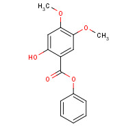 877997-98-3 phenyl 2-hydroxy-4,5-dimethoxybenzoate chemical structure