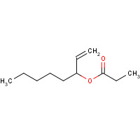 107697-91-6 oct-1-en-3-yl propanoate chemical structure