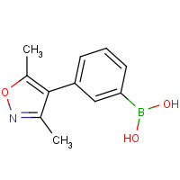 1201799-16-7 [3-(3,5-dimethyl-1,2-oxazol-4-yl)phenyl]boronic acid chemical structure