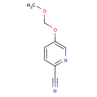 886980-62-7 5-(methoxymethoxy)pyridine-2-carbonitrile chemical structure