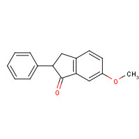108840-75-1 6-methoxy-2-phenyl-2,3-dihydroinden-1-one chemical structure