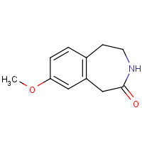 37682-06-7 7-methoxy-1,2,3,5-tetrahydro-3-benzazepin-4-one chemical structure