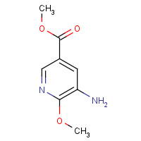 59237-50-2 methyl 5-amino-6-methoxypyridine-3-carboxylate chemical structure