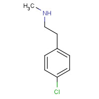 38171-31-2 2-(4-chlorophenyl)-N-methylethanamine chemical structure