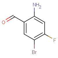 315188-30-8 2-amino-5-bromo-4-fluorobenzaldehyde chemical structure