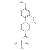 1121599-84-5 tert-butyl 4-(2,4-dimethoxyphenyl)piperazine-1-carboxylate chemical structure