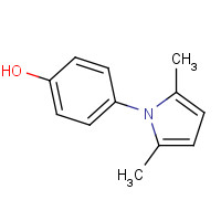 54609-09-5 4-(2,5-dimethylpyrrol-1-yl)phenol chemical structure