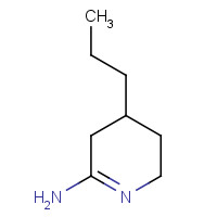 165384-43-0 4-propyl-2,3,4,5-tetrahydropyridin-6-amine chemical structure