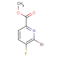 1210419-26-3 methyl 6-bromo-5-fluoropyridine-2-carboxylate chemical structure