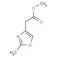 1350855-55-8 methyl 2-(2-methyl-1,3-oxazol-4-yl)acetate chemical structure