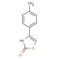 2103-90-4 4-(4-methylphenyl)-3H-1,3-thiazol-2-one chemical structure