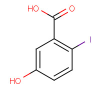 57772-57-3 5-hydroxy-2-iodobenzoic acid chemical structure