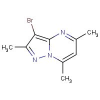 146778-13-4 3-bromo-2,5,7-trimethylpyrazolo[1,5-a]pyrimidine chemical structure