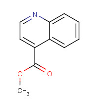 21233-61-4 methyl quinoline-4-carboxylate chemical structure