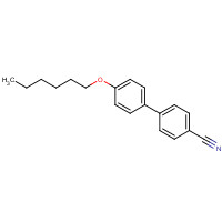 41424-11-7 4-(4-hexoxyphenyl)benzonitrile chemical structure