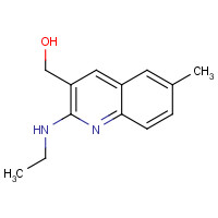 1393579-34-4 [2-(ethylamino)-6-methylquinolin-3-yl]methanol chemical structure