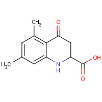 132688-40-5 5,7-dimethyl-4-oxo-2,3-dihydro-1H-quinoline-2-carboxylic acid chemical structure
