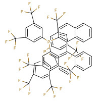 220196-32-7 [1-[2-bis[3,5-bis(trifluoromethyl)phenyl]phosphanylnaphthalen-1-yl]naphthalen-2-yl]-bis[3,5-bis(trifluoromethyl)phenyl]phosphane chemical structure
