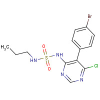 1393813-42-7 5-(4-bromophenyl)-6-chloro-N-(propylsulfamoyl)pyrimidin-4-amine chemical structure