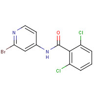 1258298-00-8 N-(2-bromopyridin-4-yl)-2,6-dichlorobenzamide chemical structure