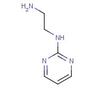 137583-05-2 N'-pyrimidin-2-ylethane-1,2-diamine chemical structure