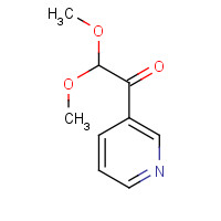 60963-98-6 2,2-dimethoxy-1-pyridin-3-ylethanone chemical structure
