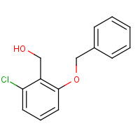 1037139-29-9 (2-chloro-6-phenylmethoxyphenyl)methanol chemical structure