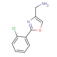 885274-41-9 [2-(2-chlorophenyl)-1,3-oxazol-4-yl]methanamine chemical structure