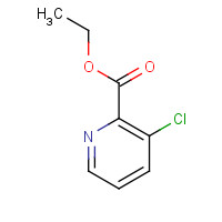 128073-20-1 ethyl 3-chloropyridine-2-carboxylate chemical structure