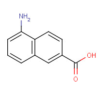 100184-66-5 5-aminonaphthalene-2-carboxylic acid chemical structure