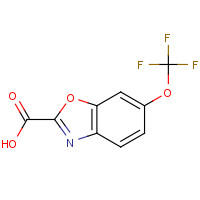 1211588-75-8 6-(trifluoromethoxy)-1,3-benzoxazole-2-carboxylic acid chemical structure