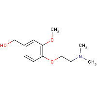 1021096-49-0 [4-[2-(dimethylamino)ethoxy]-3-methoxyphenyl]methanol chemical structure