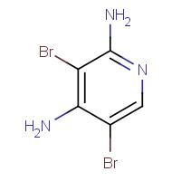 72921-93-8 3,5-dibromopyridine-2,4-diamine chemical structure