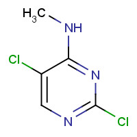 940927-35-5 2,5-dichloro-N-methylpyrimidin-4-amine chemical structure